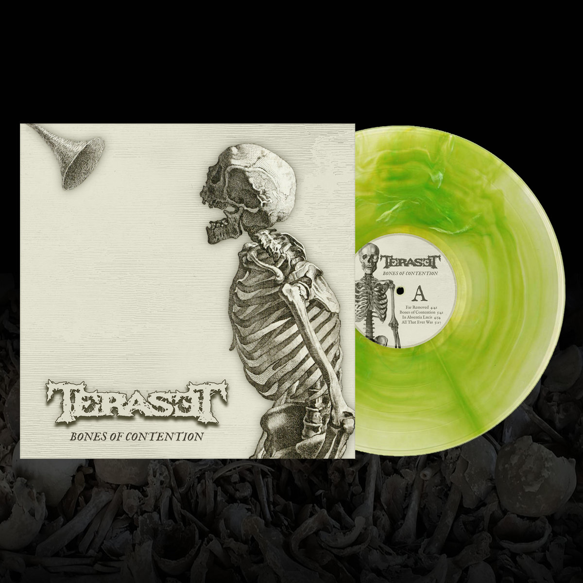 Teraset - 'Bones of Contention' (signed) LP